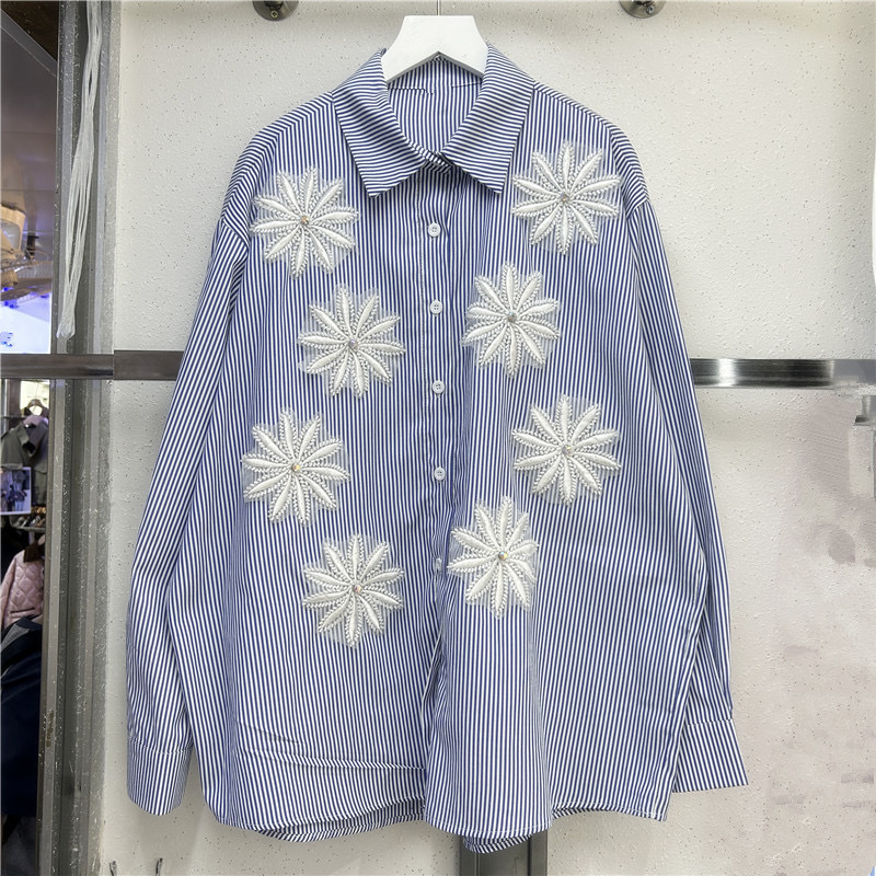 เสื้อผู้หญิง เสื้อเชิ้ตวินเทจ  - Embroidery Online บทวิจารณ์และราคา