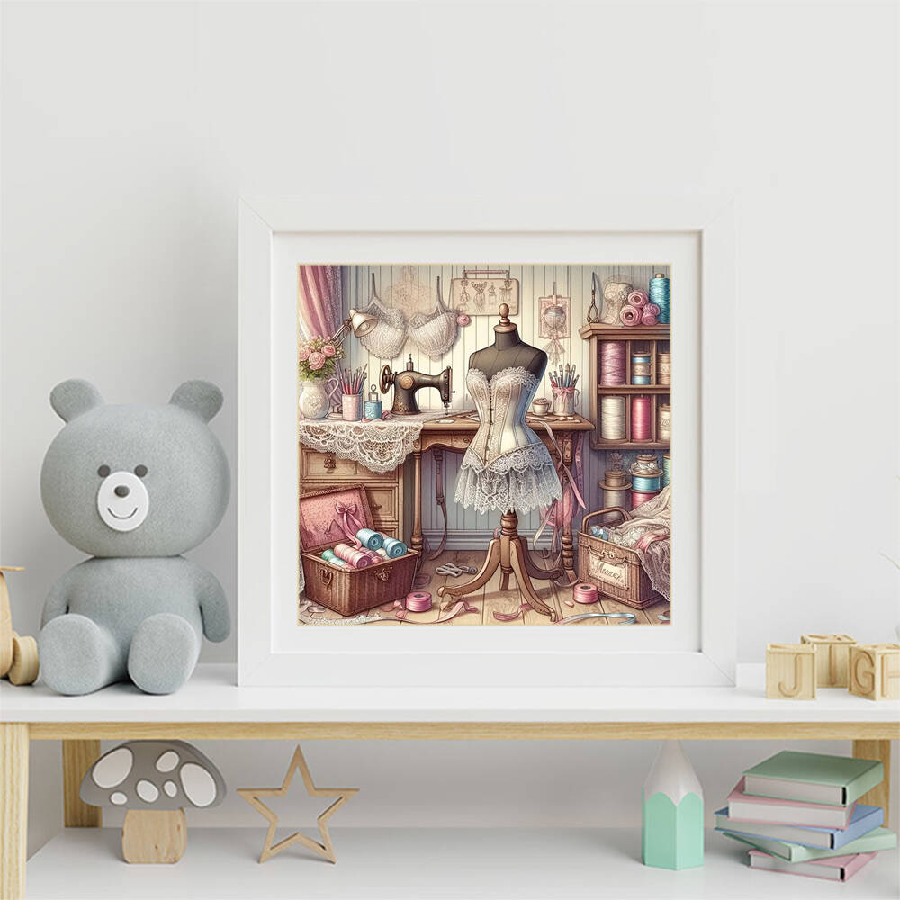 Evershine เพชรภาพวาดสุนัขสัตว์ - Embroidery Online บทวิจารณ์และราคา