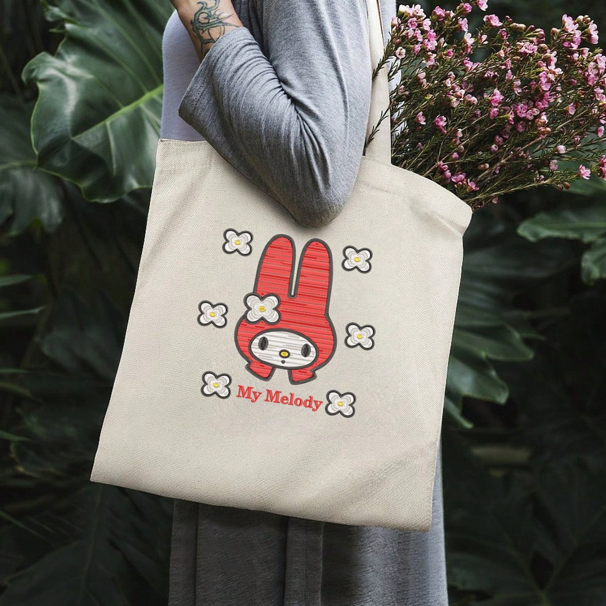 กระเป๋าเก็บของอเนกประสงค์ 1 ชิ - Embroidery Effect Canva บทวิจารณ์และราคา