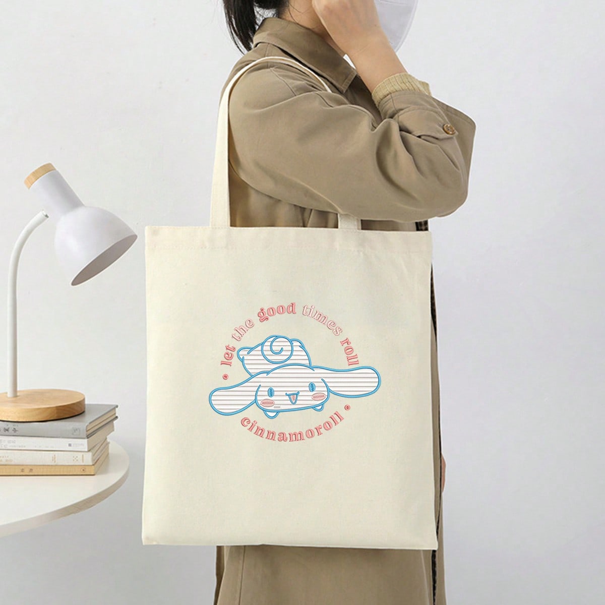 กระเป๋าเก็บของอเนกประสงค์ 1 ชิ - Embroidery Effect Canva บทวิจารณ์และราคา