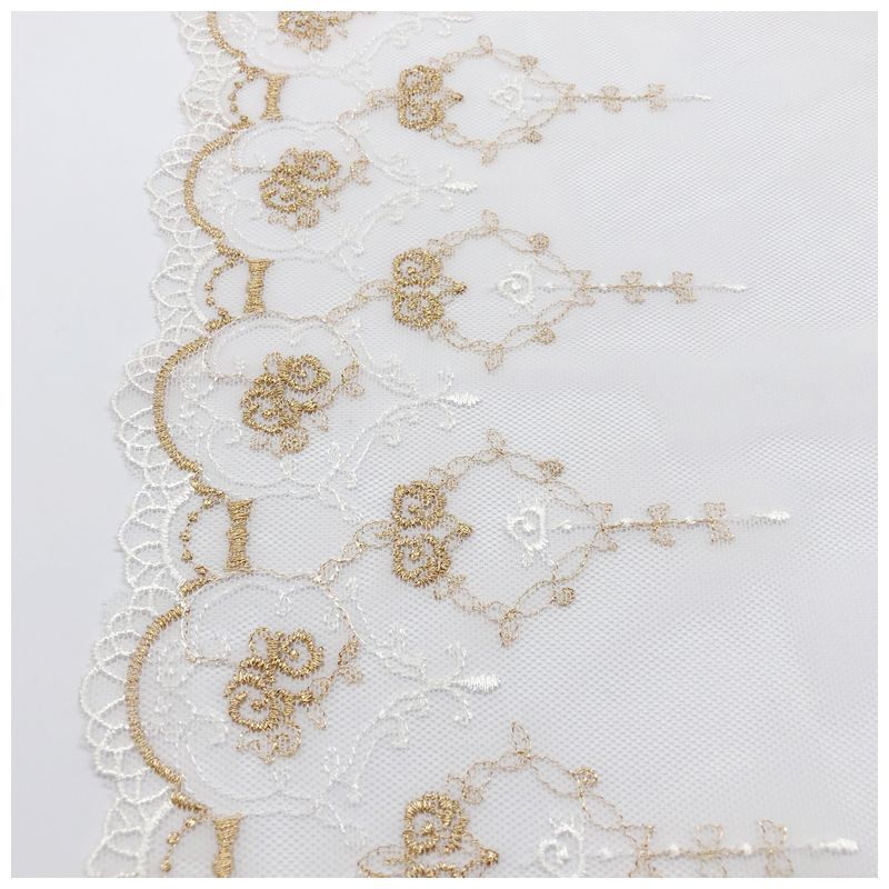ความกว้าง 16.2 ซม.ตาข่ายเย็บปั - Embroidery Roses บทวิจารณ์และราคา