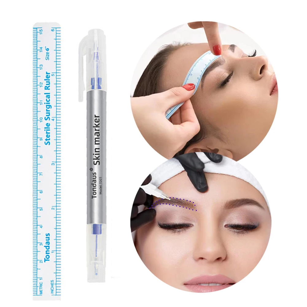 ปากกาเขียนตำแหน่งงานปักคิ้วกรอ - Embroidery Eyebrow บทวิจารณ์และราคา