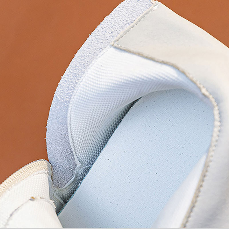 รองเท้าหนังแท้ XMWRLW สำหรับผู - Embroidery White บทวิจารณ์และราคา