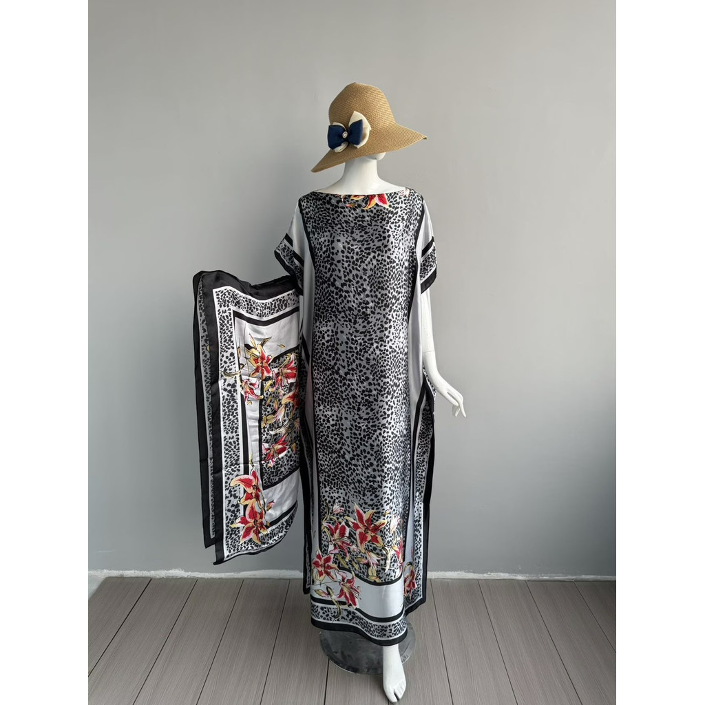 ใหม่ PLUS ขนาด Baju Kaftan สตร - Embroidery Baju บทวิจารณ์และราคา