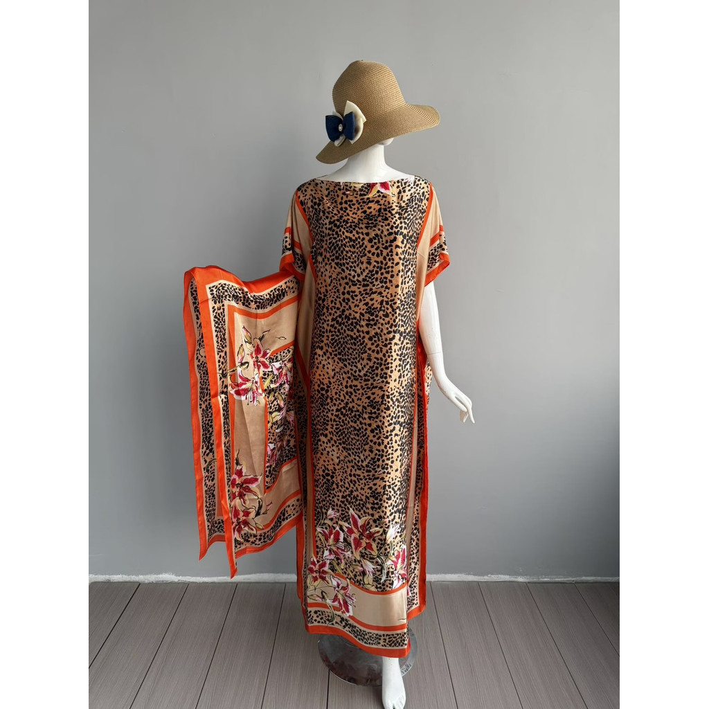 ใหม่ PLUS ขนาด Baju Kaftan สตร - Embroidery Baju บทวิจารณ์และราคา