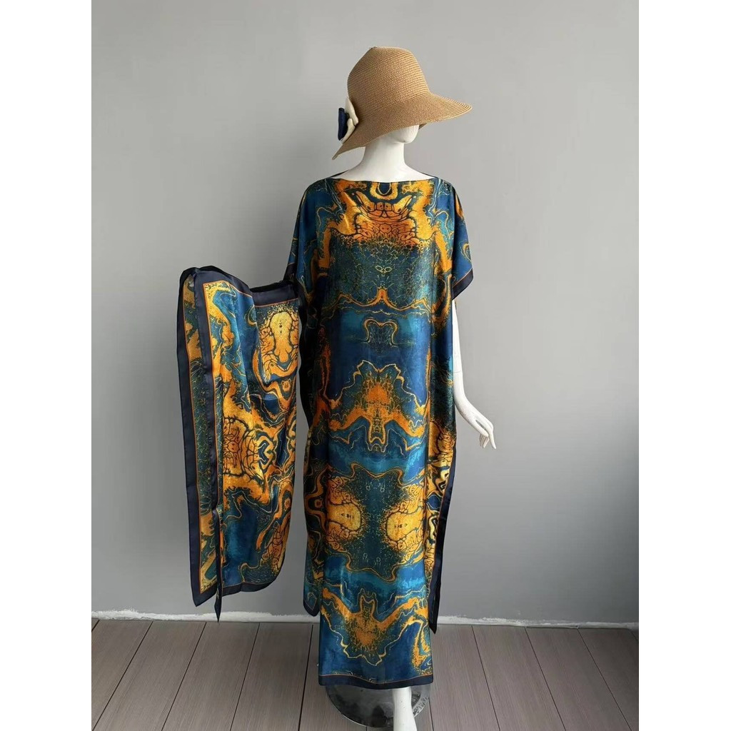 ใหม่ PLUS ขนาด Baju Kaftan สตร - Embroidery Baju บทวิจารณ์และราคา
