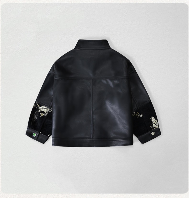 เสื้อแจ็คเก็ตหนัง PU ปักลายมอเ - Embroidery Wedding บทวิจารณ์และราคา