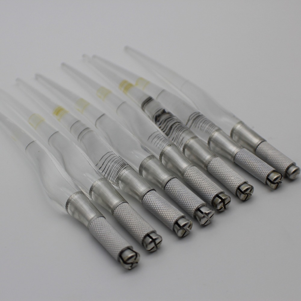 50 Pcs PCD Microblading ปากกาป - Embroidery Eyebrow บทวิจารณ์และราคา