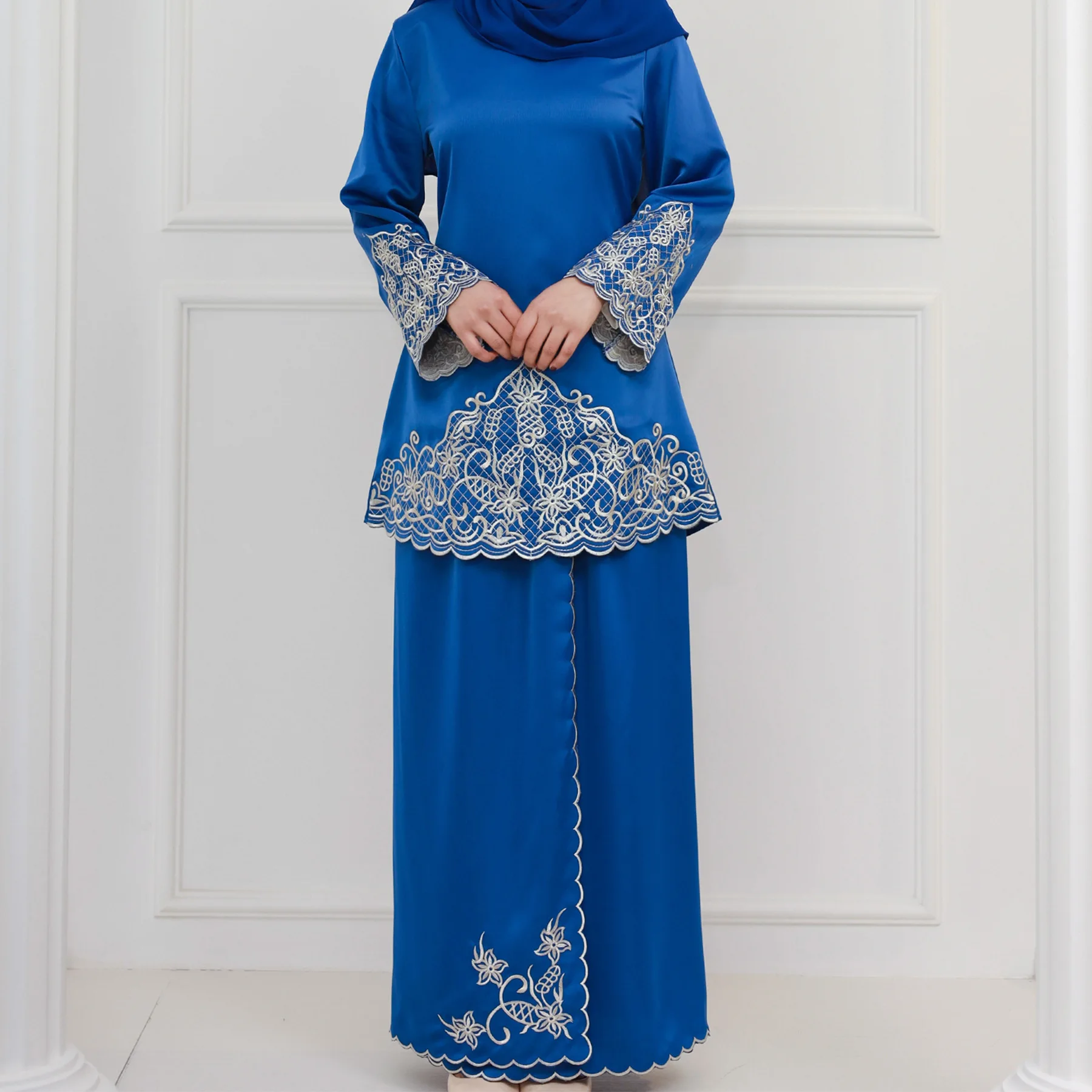 ชุดแฟชั่นมุสลิมสำหรับผู้หญิงใน - Embroidery Baju บทวิจารณ์และราคา