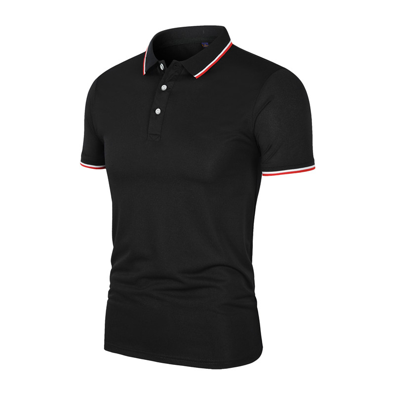 เสื้อโปโลแขนสั้นคอปกสำหรับผู้ช - Embroidery On Shirt บทวิจารณ์และราคา