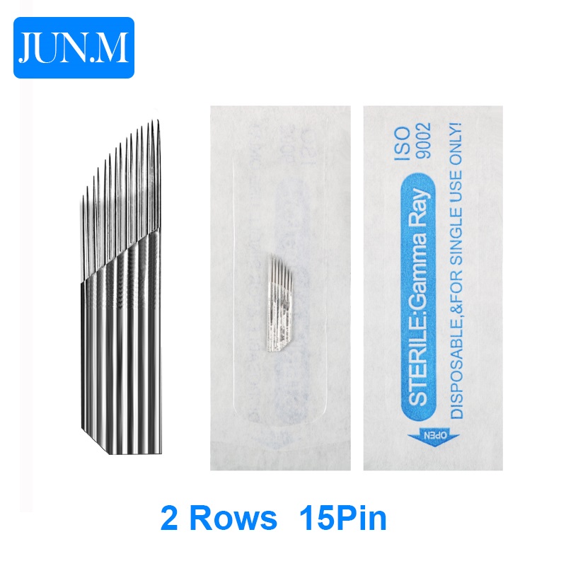 เข็มสักคิ้วไมโครเบลดแบบใช้แล้ว - Embroidery Eyebrow บทวิจารณ์และราคา