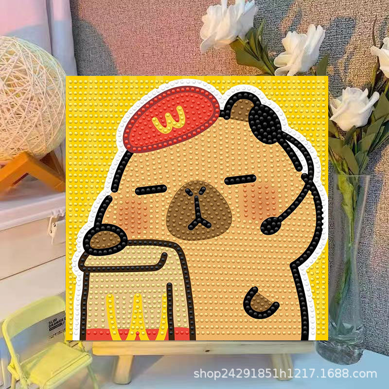 ภาพวาดตกแต่งคริสตัลเพชรลายการ์ - Embroidery Gift Ideas บทวิจารณ์และราคา