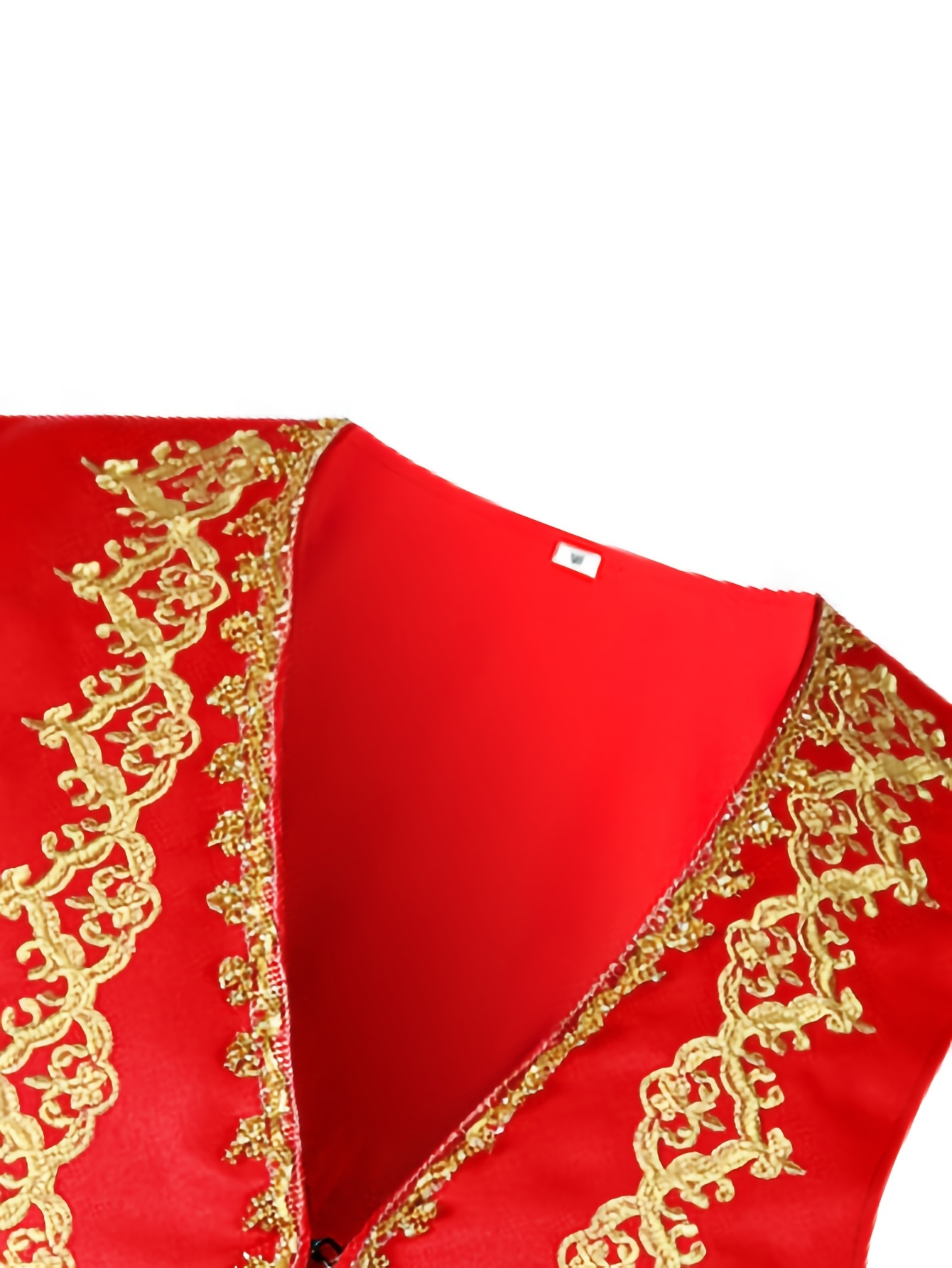 เสื้อกั๊กผู้ชายสไตล์ราชวงศ์ ลด - Embroidery Wedding บทวิจารณ์และราคา