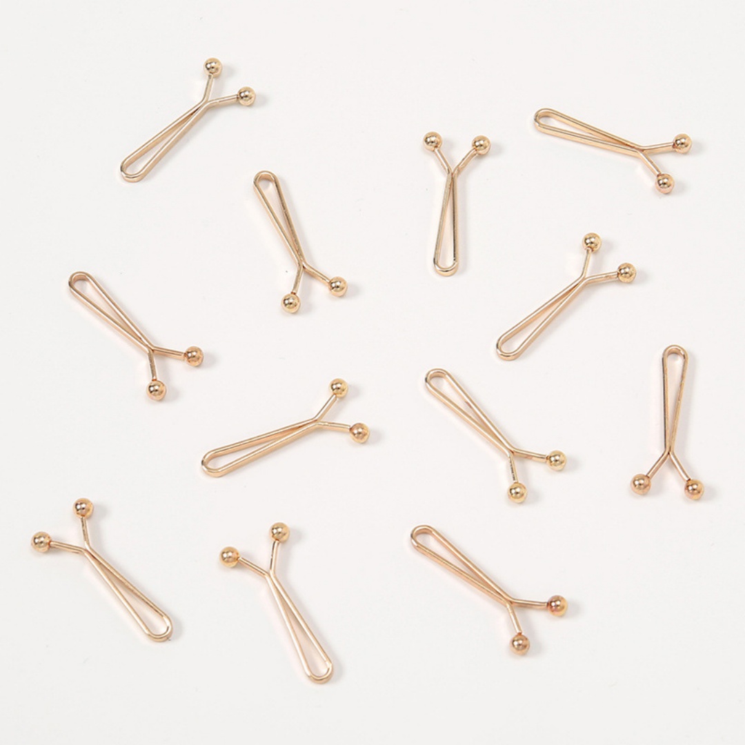 เข็มกลัดผ้าคลุมผมแบบขายส่ง 12  - Embroidery Eyebrow บทวิจารณ์และราคา