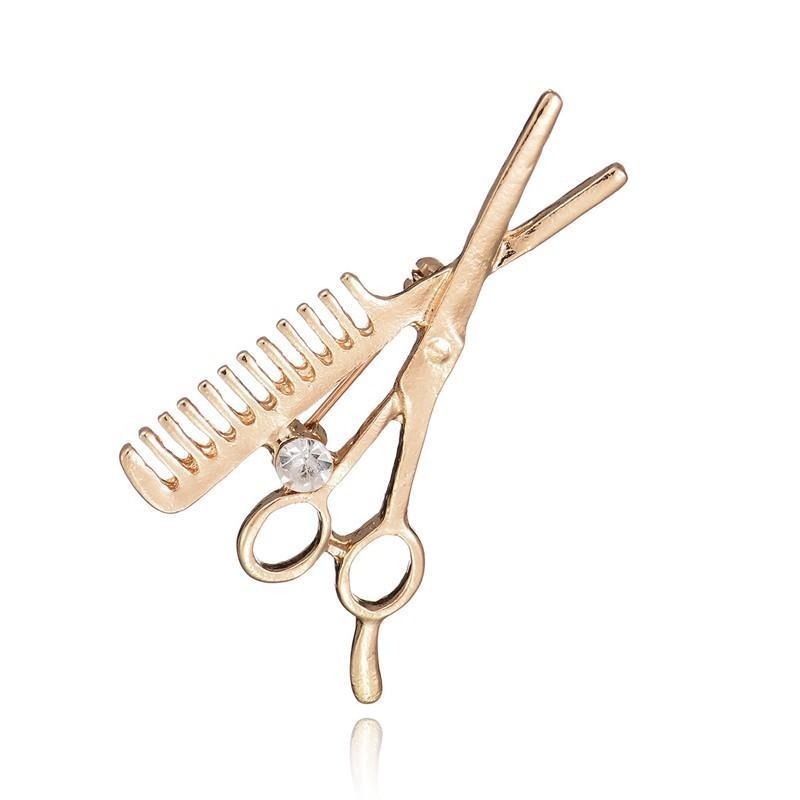 กิ๊บติดผมรูปกรรไกรคริสตัล 2 ชิ - Embroidery Eyebrow บทวิจารณ์และราคา